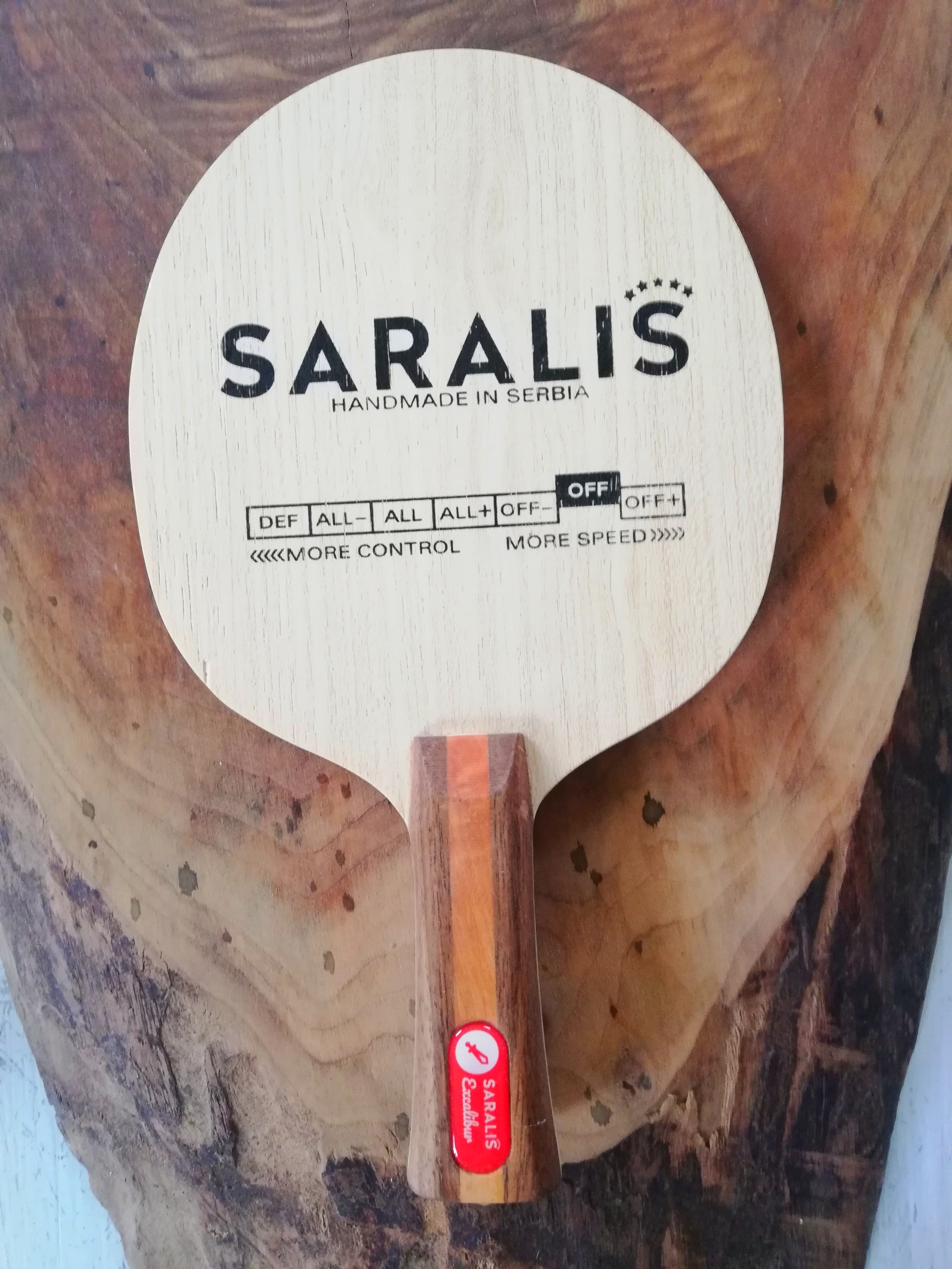 Saralis handmade offensive table tennis blade